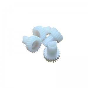 Pfa Helical Gear Injection Molding Products Plastgjutning Anpassade Plastic King Industrial Products Slitstark Ptfe Gear